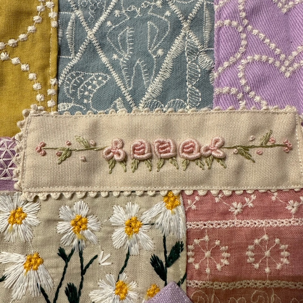 Handmade patch tote - Picture 5 of 7